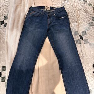 Ariat Men's Dark Blue Straight Jeans